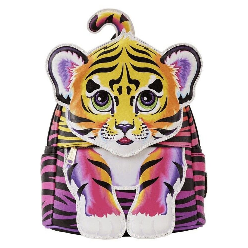 Lisa Frank Forrest Tiger Cub Cosplay Mini Backpack Loungefly NWT